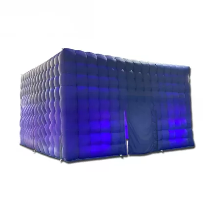 Elegant Black Inflatable Cube Tent 3 jpg