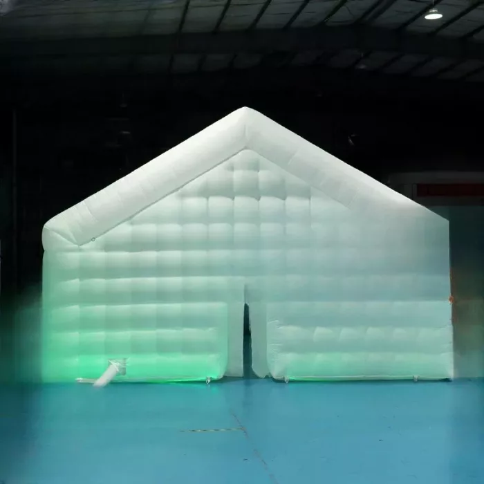 Elegant White Inflatable Nightclub Tent 1 jpg