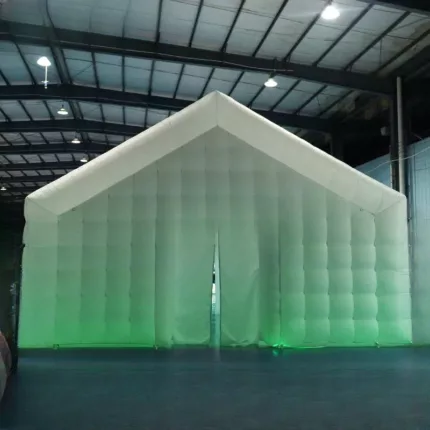Elegant White Inflatable Nightclub Tent 3 jpg