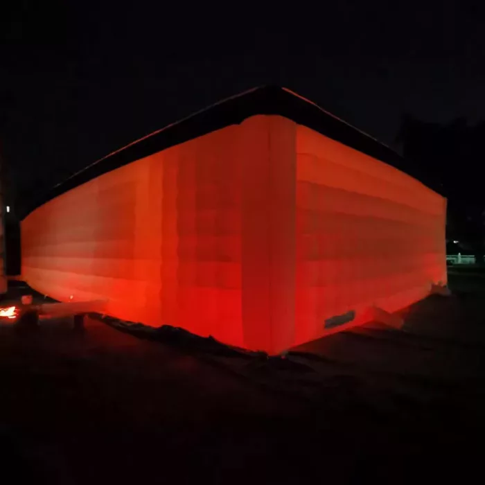 Outdoor Inflatable Nightclub with LED Lighting 4 jpg
